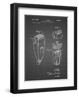 PP1011-Black Grid Remington Electric Shaver Patent Poster-Cole Borders-Framed Premium Giclee Print