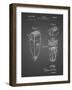 PP1011-Black Grid Remington Electric Shaver Patent Poster-Cole Borders-Framed Giclee Print