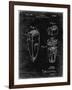 PP1011-Black Grunge Remington Electric Shaver Patent Poster-Cole Borders-Framed Giclee Print