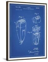 PP1011-Blueprint Remington Electric Shaver Patent Poster-Cole Borders-Framed Premium Giclee Print