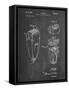 PP1011-Chalkboard Remington Electric Shaver Patent Poster-Cole Borders-Framed Stretched Canvas