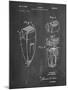 PP1011-Chalkboard Remington Electric Shaver Patent Poster-Cole Borders-Mounted Giclee Print