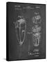 PP1011-Chalkboard Remington Electric Shaver Patent Poster-Cole Borders-Framed Stretched Canvas