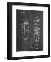 PP1011-Chalkboard Remington Electric Shaver Patent Poster-Cole Borders-Framed Premium Giclee Print