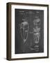 PP1011-Chalkboard Remington Electric Shaver Patent Poster-Cole Borders-Framed Giclee Print