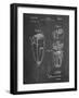 PP1011-Chalkboard Remington Electric Shaver Patent Poster-Cole Borders-Framed Giclee Print