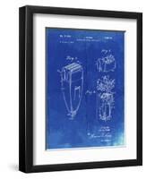 PP1011-Faded Blueprint Remington Electric Shaver Patent Poster-Cole Borders-Framed Premium Giclee Print