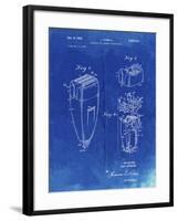 PP1011-Faded Blueprint Remington Electric Shaver Patent Poster-Cole Borders-Framed Giclee Print