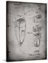 PP1011-Faded Grey Remington Electric Shaver Patent Poster-Cole Borders-Stretched Canvas