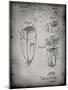 PP1011-Faded Grey Remington Electric Shaver Patent Poster-Cole Borders-Mounted Giclee Print
