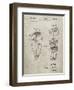 PP1011-Sandstone Remington Electric Shaver Patent Poster-Cole Borders-Framed Giclee Print