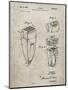 PP1011-Sandstone Remington Electric Shaver Patent Poster-Cole Borders-Mounted Giclee Print