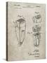 PP1011-Sandstone Remington Electric Shaver Patent Poster-Cole Borders-Stretched Canvas