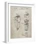 PP1011-Sandstone Remington Electric Shaver Patent Poster-Cole Borders-Framed Giclee Print