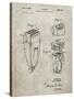 PP1011-Sandstone Remington Electric Shaver Patent Poster-Cole Borders-Stretched Canvas