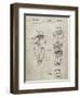 PP1011-Sandstone Remington Electric Shaver Patent Poster-Cole Borders-Framed Premium Giclee Print