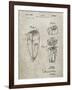 PP1011-Sandstone Remington Electric Shaver Patent Poster-Cole Borders-Framed Giclee Print