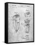 PP1011-Slate Remington Electric Shaver Patent Poster-Cole Borders-Framed Stretched Canvas