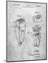 PP1011-Slate Remington Electric Shaver Patent Poster-Cole Borders-Mounted Giclee Print