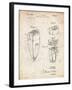 PP1011-Vintage Parchment Remington Electric Shaver Patent Poster-Cole Borders-Framed Giclee Print