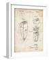 PP1011-Vintage Parchment Remington Electric Shaver Patent Poster-Cole Borders-Framed Giclee Print