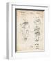 PP1011-Vintage Parchment Remington Electric Shaver Patent Poster-Cole Borders-Framed Premium Giclee Print