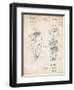 PP1011-Vintage Parchment Remington Electric Shaver Patent Poster-Cole Borders-Framed Giclee Print