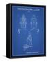 PP1014-Blueprint Robert the Robot 1955 Toy Robot Patent Poster-Cole Borders-Framed Stretched Canvas