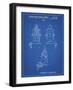 PP1014-Blueprint Robert the Robot 1955 Toy Robot Patent Poster-Cole Borders-Framed Giclee Print