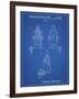 PP1014-Blueprint Robert the Robot 1955 Toy Robot Patent Poster-Cole Borders-Framed Giclee Print