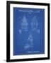 PP1014-Blueprint Robert the Robot 1955 Toy Robot Patent Poster-Cole Borders-Framed Giclee Print