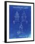 PP1014-Faded Blueprint Robert the Robot 1955 Toy Robot Patent Poster-Cole Borders-Framed Giclee Print