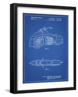 PP1015-Blueprint Robin Motorcycle Patent Poster-Cole Borders-Framed Giclee Print