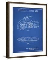 PP1015-Blueprint Robin Motorcycle Patent Poster-Cole Borders-Framed Giclee Print