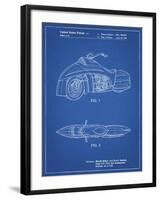 PP1015-Blueprint Robin Motorcycle Patent Poster-Cole Borders-Framed Giclee Print