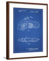 PP1015-Blueprint Robin Motorcycle Patent Poster-Cole Borders-Framed Giclee Print