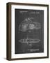 PP1015-Chalkboard Robin Motorcycle Patent Poster-Cole Borders-Framed Giclee Print