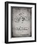 PP1015-Faded Grey Robin Motorcycle Patent Poster-Cole Borders-Framed Giclee Print