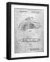 PP1015-Slate Robin Motorcycle Patent Poster-Cole Borders-Framed Giclee Print