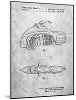 PP1015-Slate Robin Motorcycle Patent Poster-Cole Borders-Mounted Giclee Print