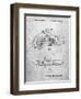 PP1015-Slate Robin Motorcycle Patent Poster-Cole Borders-Framed Giclee Print