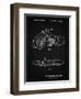 PP1015-Vintage Black Robin Motorcycle Patent Poster-Cole Borders-Framed Giclee Print