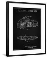 PP1015-Vintage Black Robin Motorcycle Patent Poster-Cole Borders-Framed Giclee Print