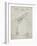PP1016-Antique Grid Parchment Rocket Ship Concept 1963 Patent Poster-Cole Borders-Framed Giclee Print
