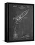 PP1016-Chalkboard Rocket Ship Concept 1963 Patent Poster-Cole Borders-Framed Stretched Canvas