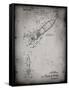 PP1016-Faded Grey Rocket Ship Concept 1963 Patent Poster-Cole Borders-Framed Stretched Canvas