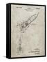 PP1016-Sandstone Rocket Ship Concept 1963 Patent Poster-Cole Borders-Framed Stretched Canvas