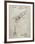 PP1016-Sandstone Rocket Ship Concept 1963 Patent Poster-Cole Borders-Framed Giclee Print