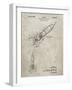 PP1016-Sandstone Rocket Ship Concept 1963 Patent Poster-Cole Borders-Framed Giclee Print