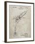 PP1016-Sandstone Rocket Ship Concept 1963 Patent Poster-Cole Borders-Framed Giclee Print